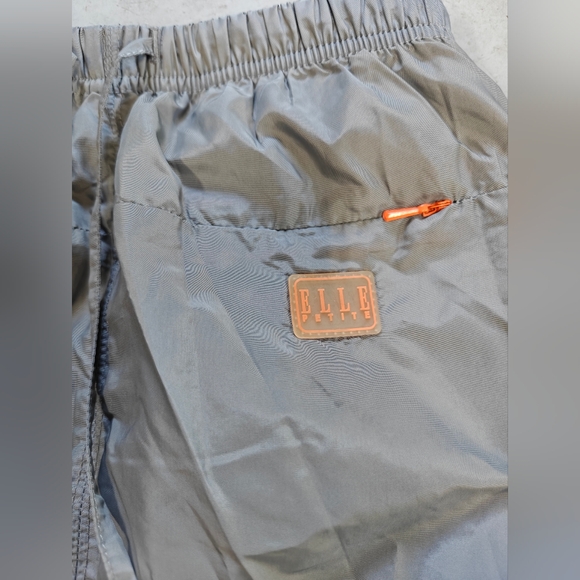 Y2K ELLE GRAY NYLON SKIRT FOR GIRL - Picture 2 of 6